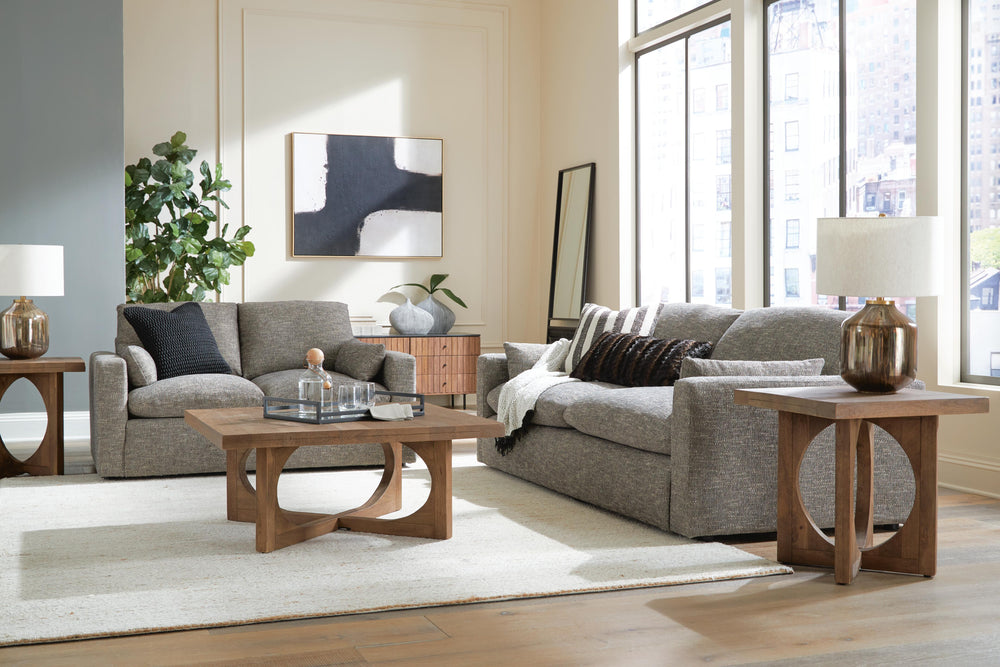 Dramatic Sofa and Loveseat - Granite (3)