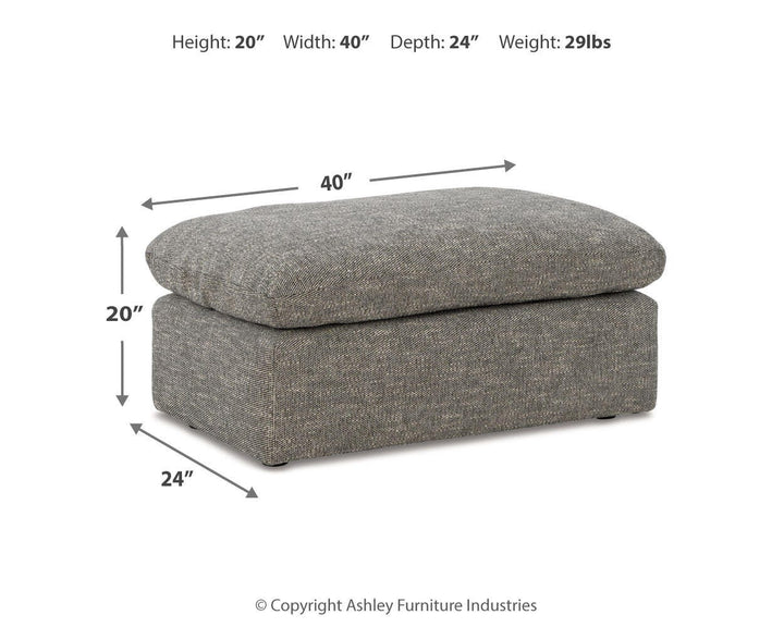 Dramatic Ottoman - Dark Gray (6)