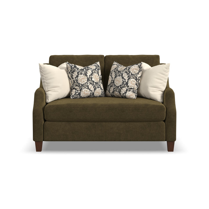 Gianna  Bench Loveseat  Dark Brown