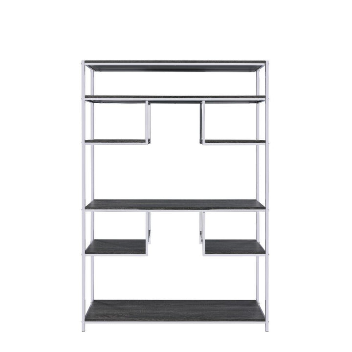 vonara-bookshelf-rustic-gray-oak-chrome