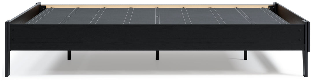 Finch - Queen Platform Bed - Black