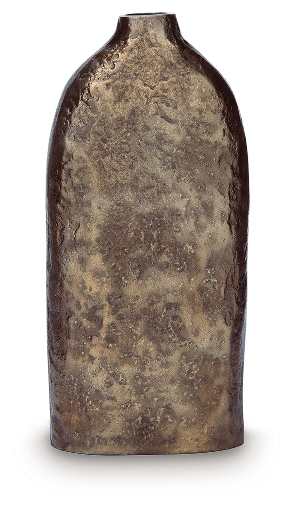 Wallmond - Vase - 15.75" - Antique Brass Finish by Ashley Furniture product image