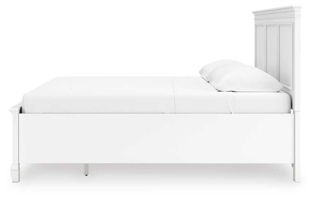 Fortman - King Panel Storage Bed - White by Ashley Furniture product image