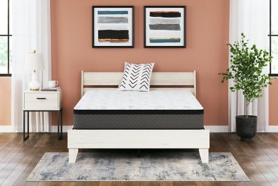 12 Inch Pocketed Hybrid Full Mattress - White Hybrid Mattress modern furniture Contempo Furniture