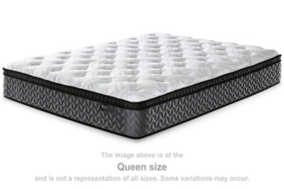 12 Inch Pocketed Hybrid Full Mattress - White Hybrid Mattress modern furniture Contempo Furniture