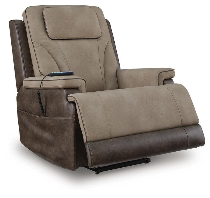 4Z-Peaceful Pause Power Lift Recliner - Sand (3)