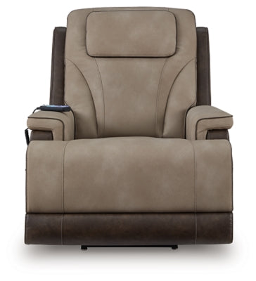 4Z-Peaceful Pause Power Lift Recliner - Beige | Ashley Furniture