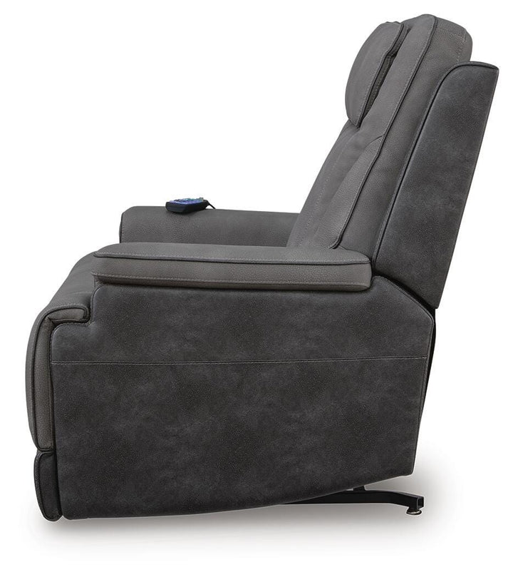 4Z-Peaceful Pause Power Lift Recliner - Dark Gray (8)