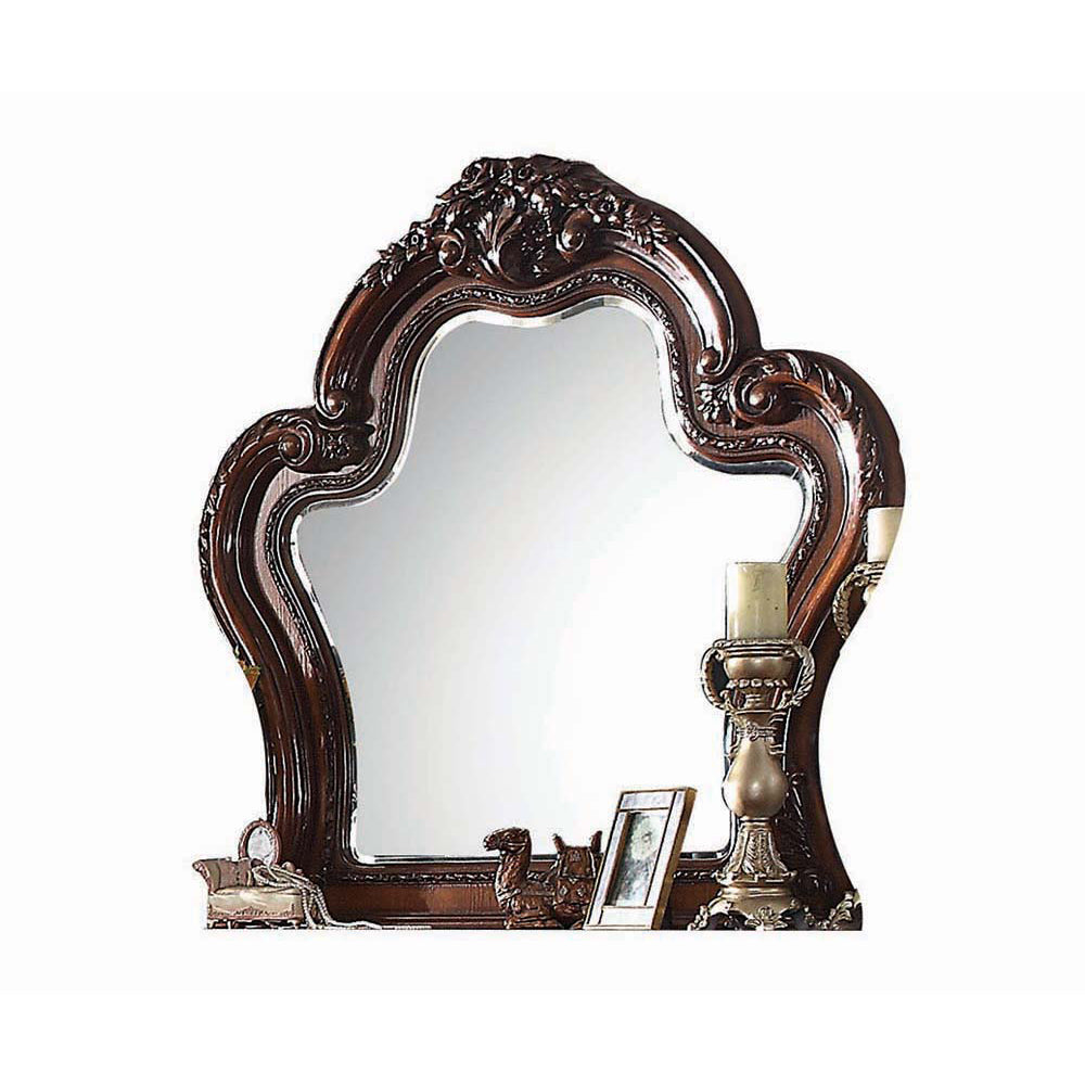 Dresden Mirror in Cherry Oak