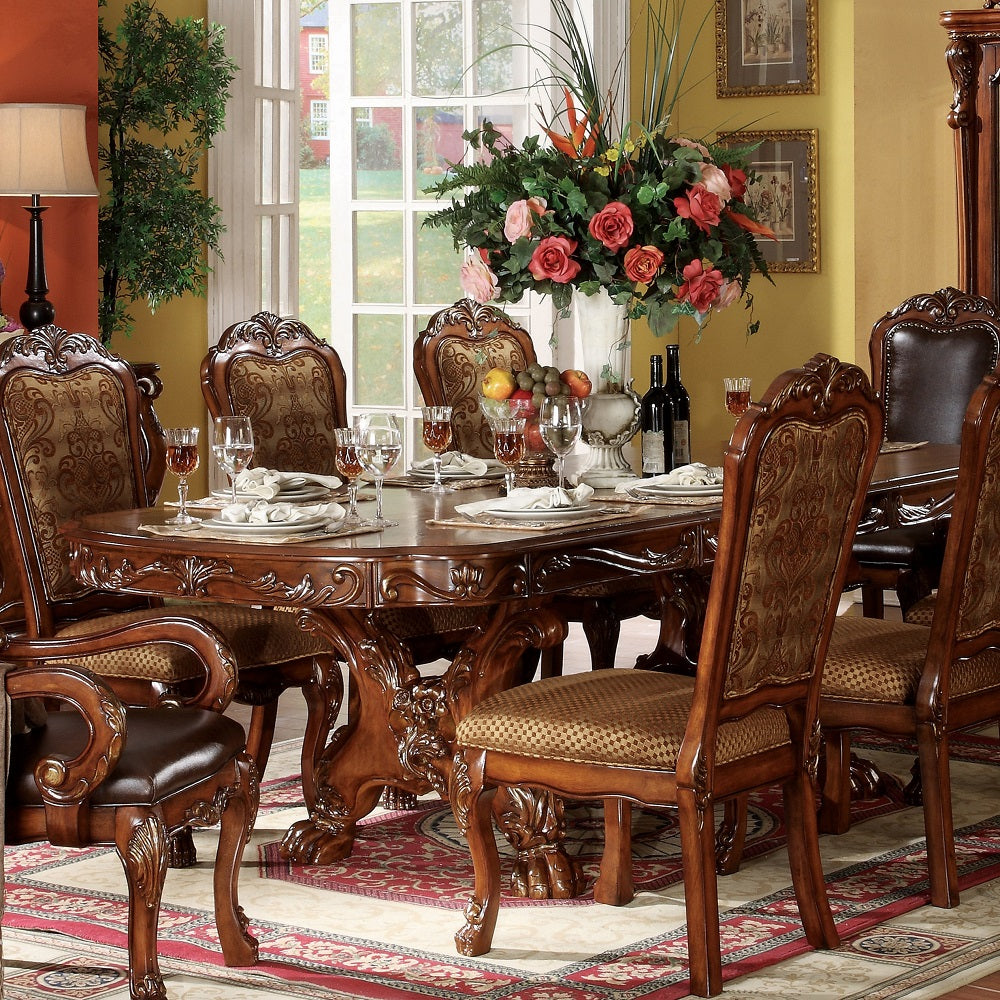 Dresden Dining Table in Cherry Oak
