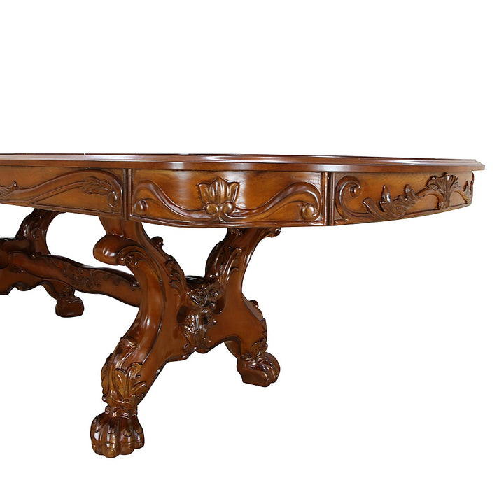 Dresden Dining Table in Cherry Oak