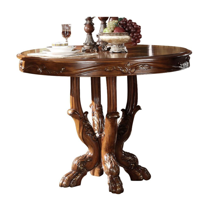 Dresden Counter Height Table in Cherry Oak