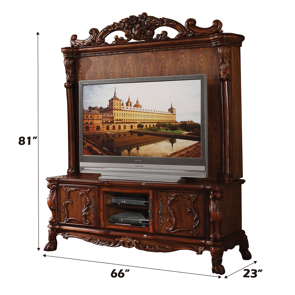 Dresden Entertainment Center in Cherry Oak