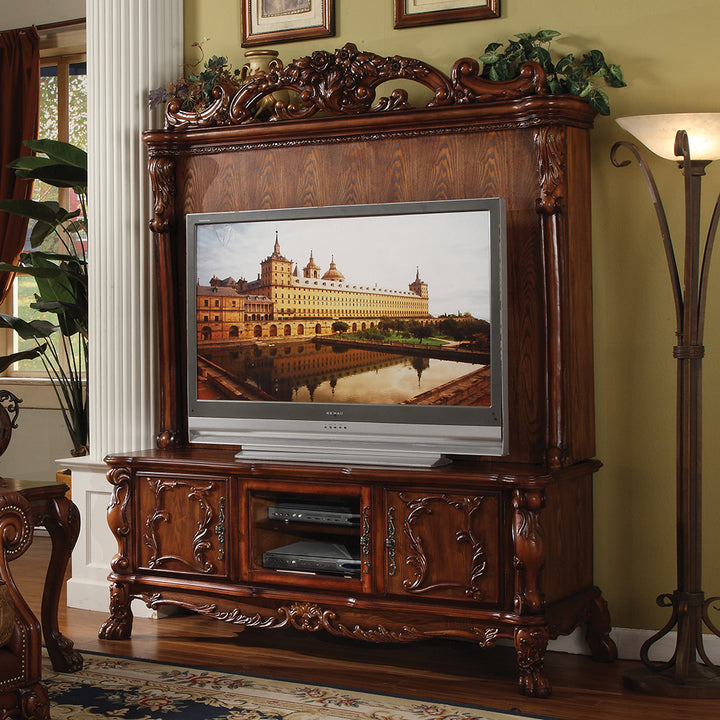 Dresden Entertainment Center in Cherry Oak