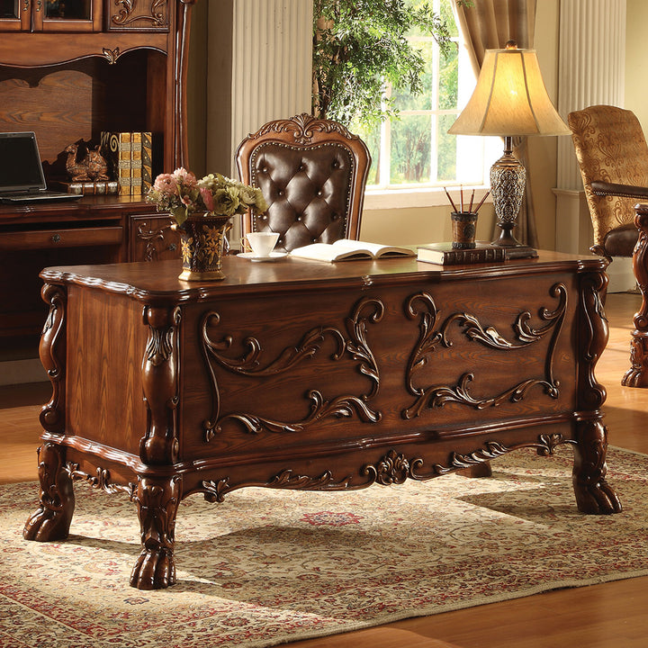 Dresden Executive Writing Desk in Cherry Oak