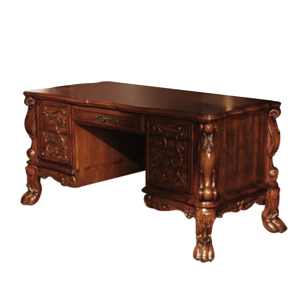 Dresden Executive Writing Desk in Cherry Oak