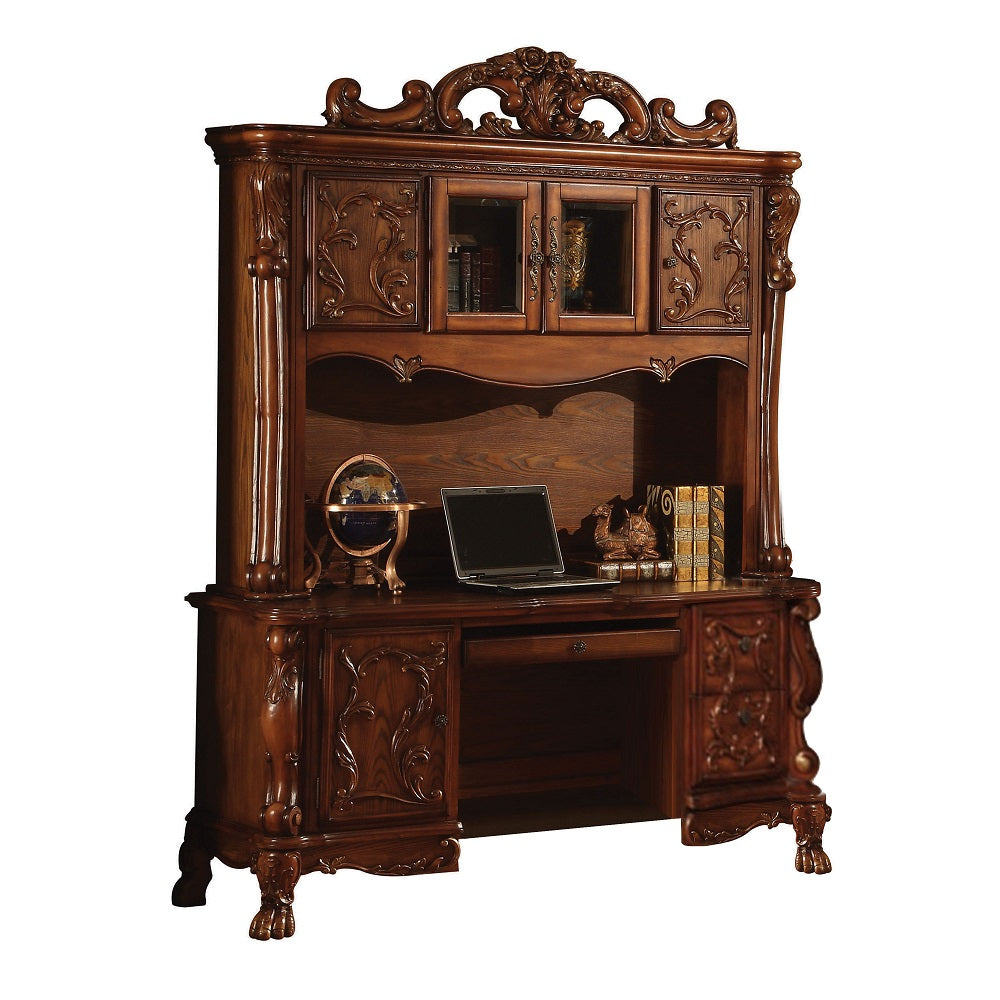 Dresden Executive Computer Desk with Hutch