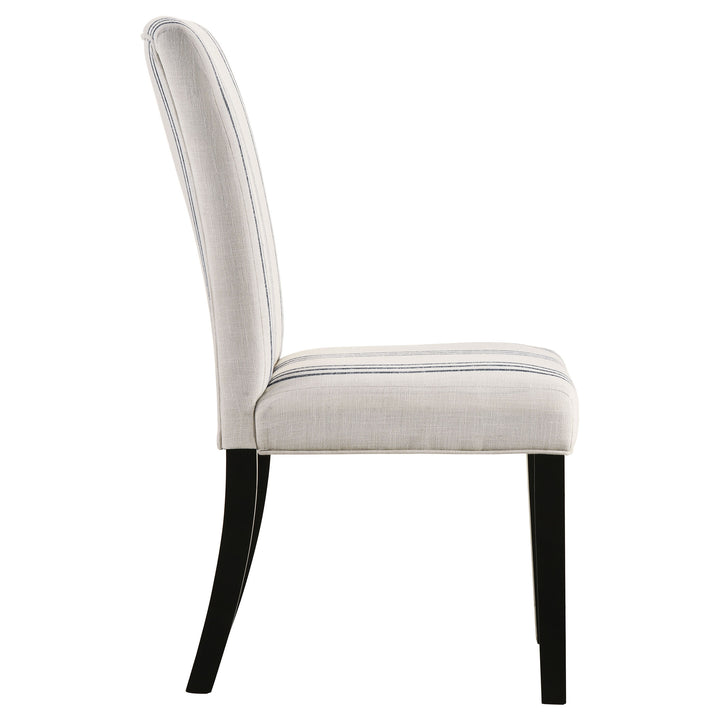 Herran - Upholstered Dining Side Chair (Set of 2) - Beige