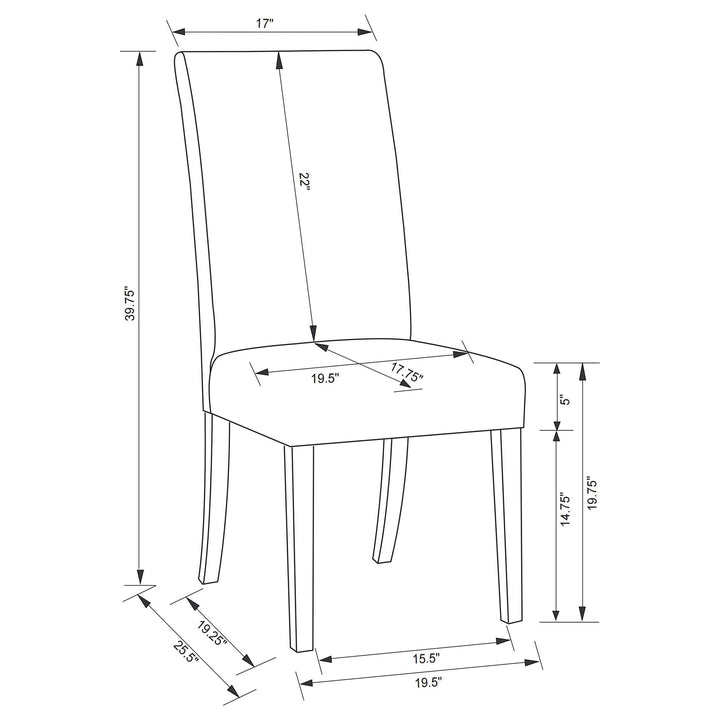 Coaster Furniture 224731KE-S5 Lucia 5-piece Eastern King Bedroom Set Beige and White
