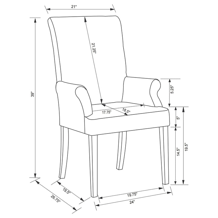 Coaster Furniture 224731KE-S5 Lucia 5-piece Eastern King Bedroom Set Beige and White