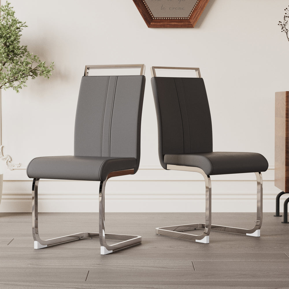 modern-grey-faux-leather-dining-chair-with-sturdy-metal-legs