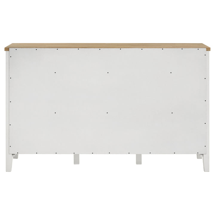 Hollis - 2-Door Dining Sideboard Buffet Storage Cabinet - White
