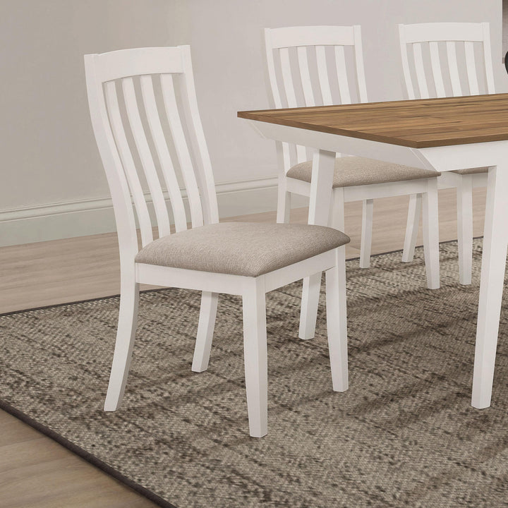 Coaster Furniture 122302 Nogales Wood Dining Side Chair Off White
