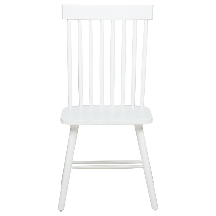 Andrews - 7 Piece Rectangular Dining Set - White And Light Ash