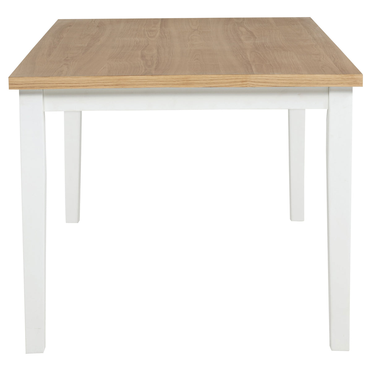 Andrews - 66" Rectangular Dining Table - Light Ash And White