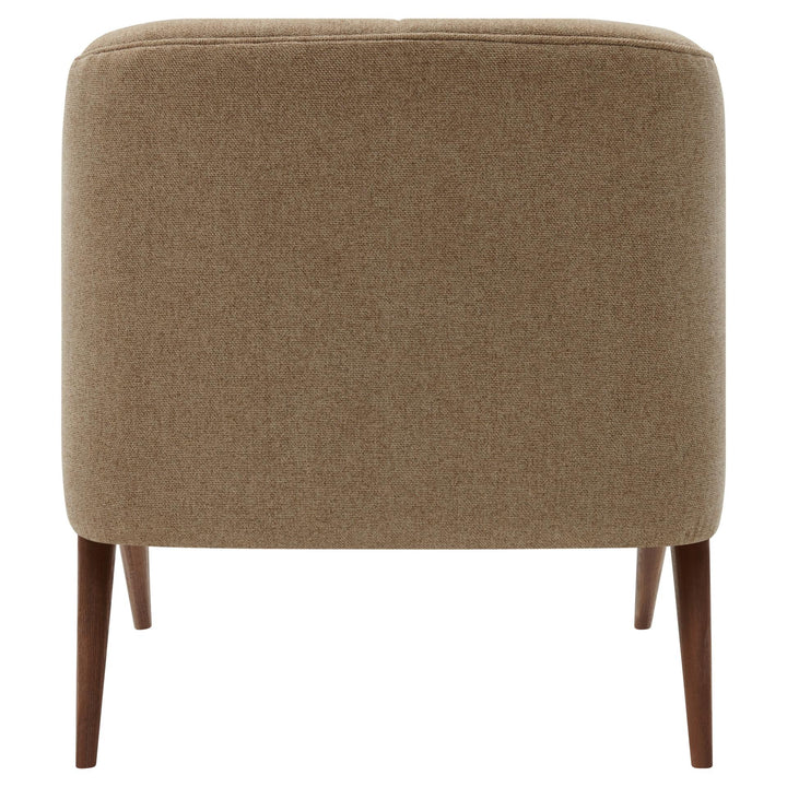 Florence Fabric Accent Chair Brown Legs - Havana Cream - view 7