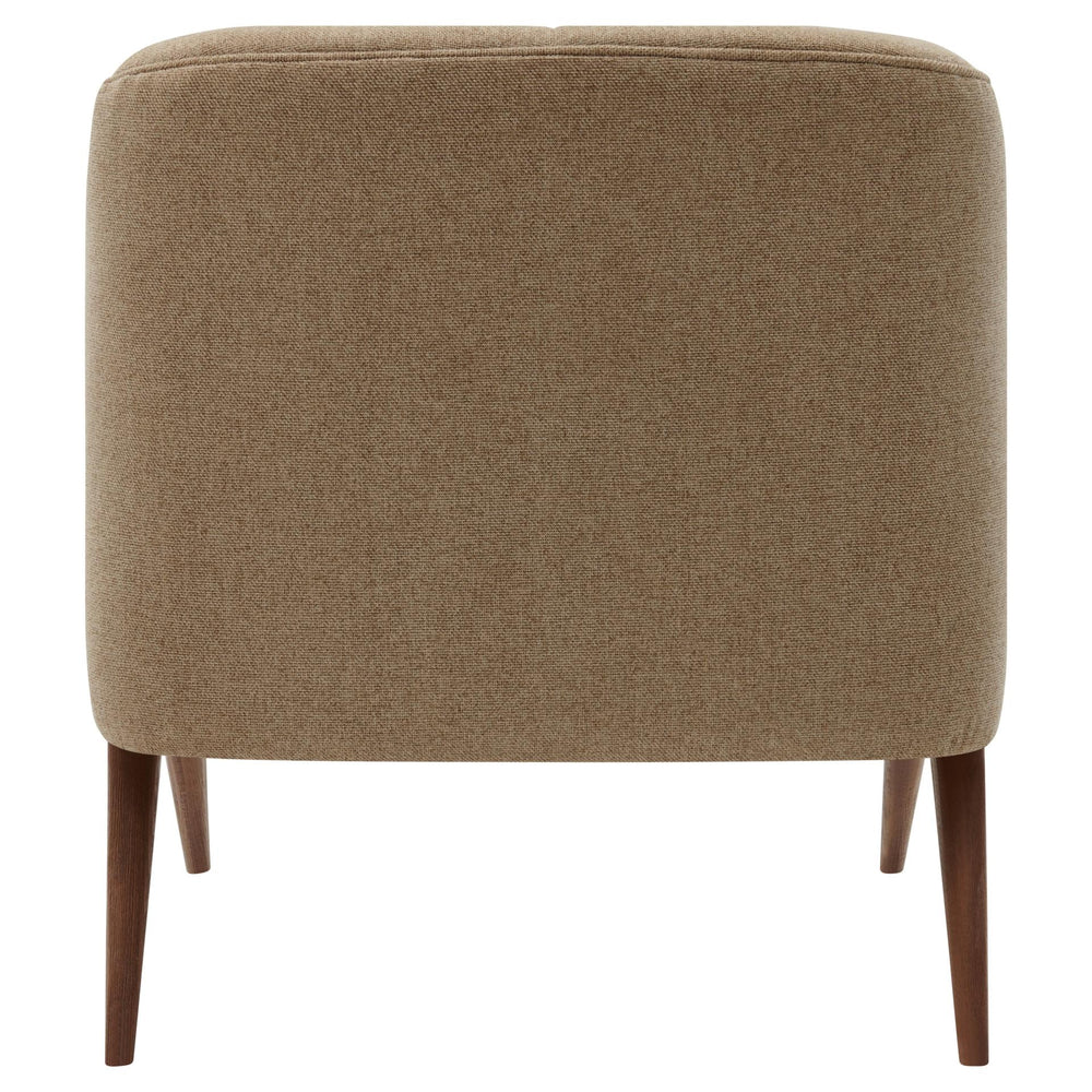 Florence Fabric Accent Chair Brown Legs - Havana Cream - view 7