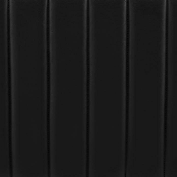 Atkinson Faux Leather Coffee Table/Ottoman - Black - view 8