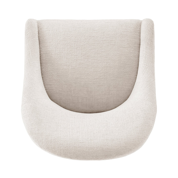 Stacy Chenille Dining Side Chair - Seville Beige - view 7