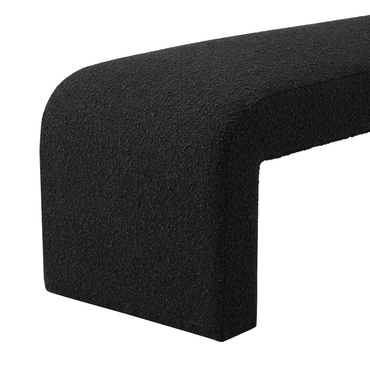 Vioreen Boucle Bench - Stanton Black - view 7