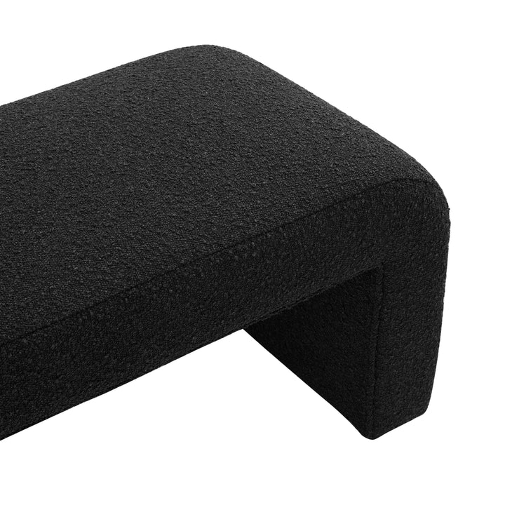 Vioreen Boucle Bench - Stanton Black - view 8