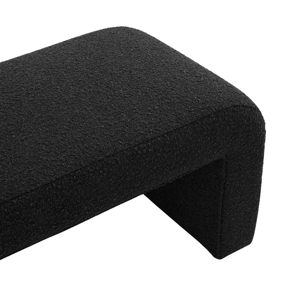 Vioreen Boucle Bench - Stanton Black - view 8