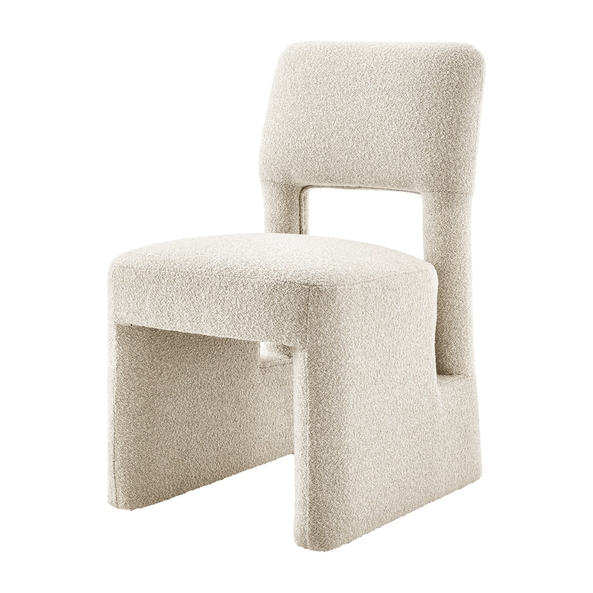 Willa Boucle Dining Side Chair - Milford Beige