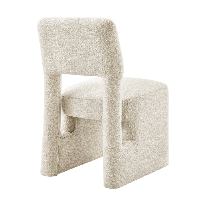Willa Boucle Dining Side Chair - Milford Beige - view 7