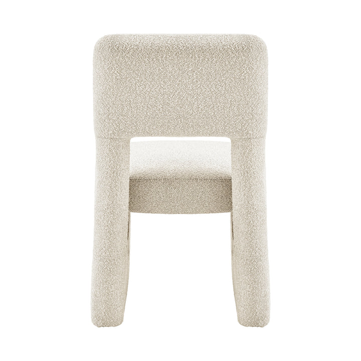 Willa Boucle Dining Side Chair - Milford Beige - view 6