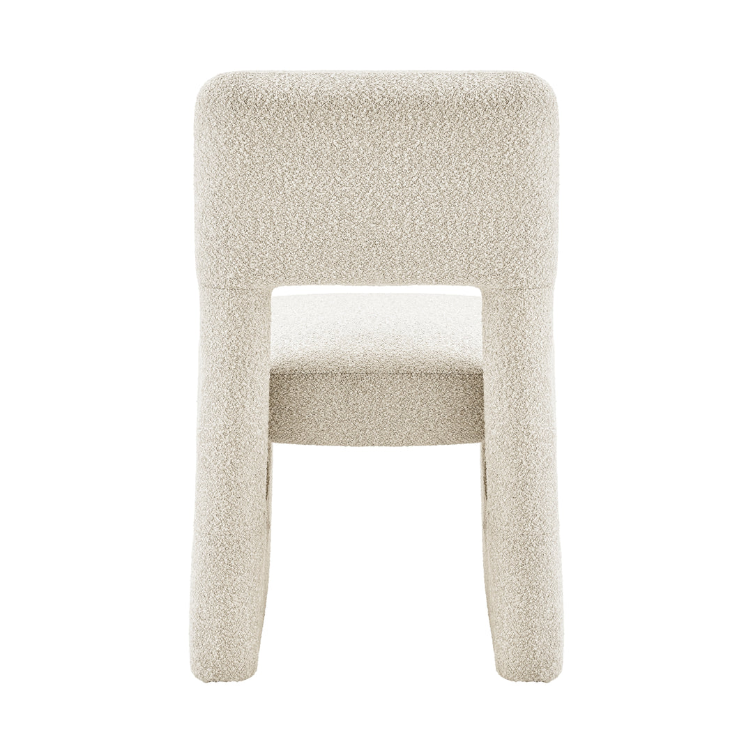 Willa Boucle Dining Side Chair - Milford Beige - view 6