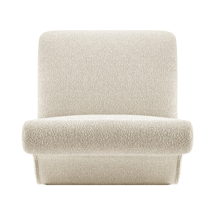 Lucius Boucle Accent Chair - Milford Beige - view 9