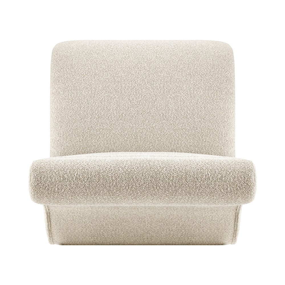 Lucius Boucle Accent Chair - Milford Beige - view 9