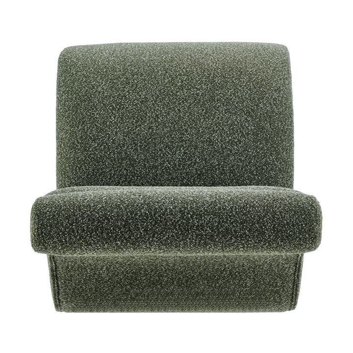 Lucius Boucle Accent Chair - Milford Green - view 8