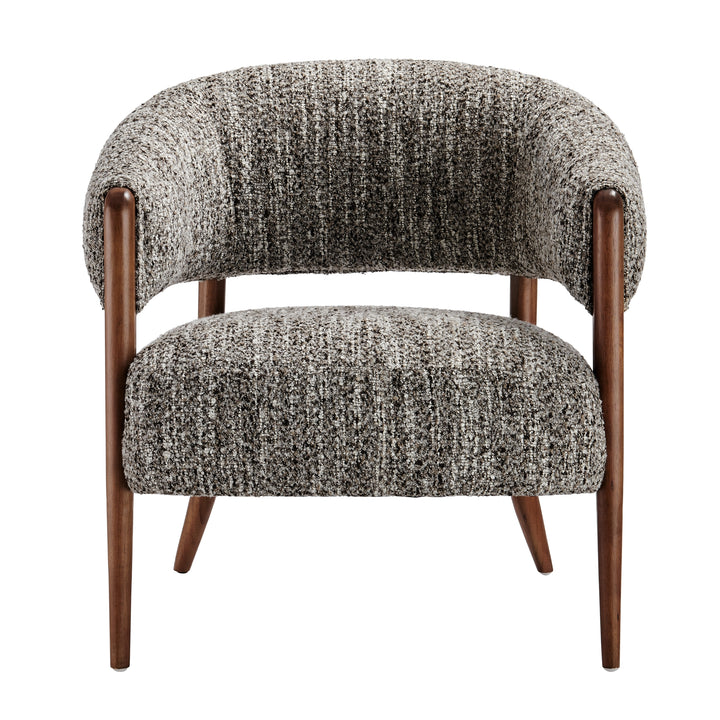 Mayla Boucle Accent Arm Chair - Dappled Taupe - view 4