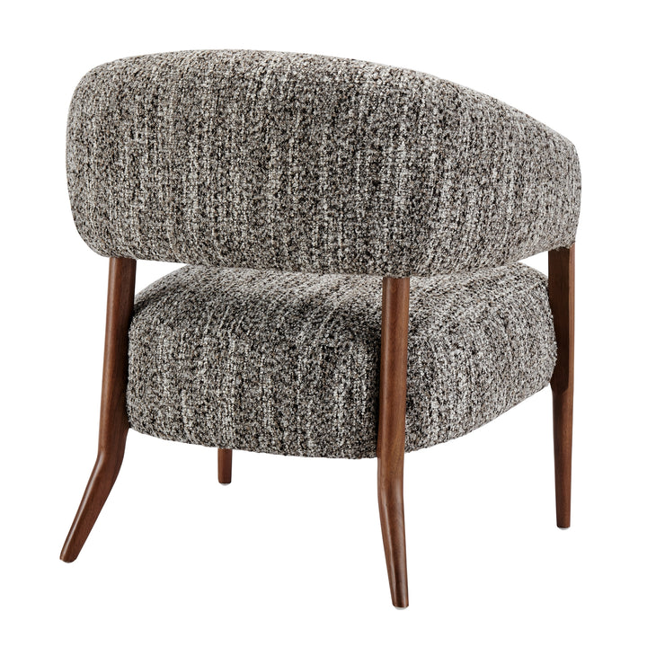 Mayla Boucle Accent Arm Chair - Dappled Taupe - view 7