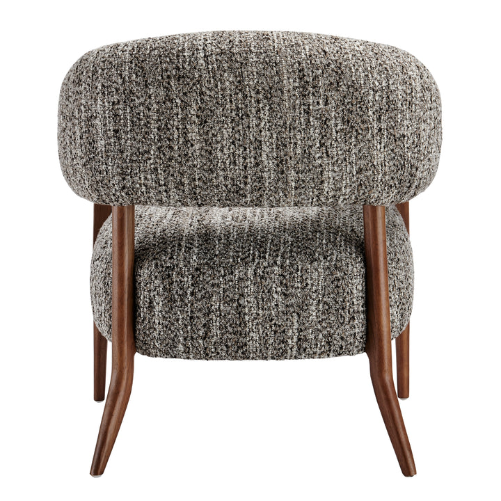 Mayla Boucle Accent Arm Chair - Dappled Taupe - view 6