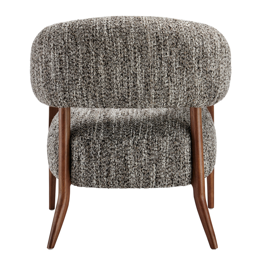 Mayla Boucle Accent Arm Chair - Dappled Taupe - view 6