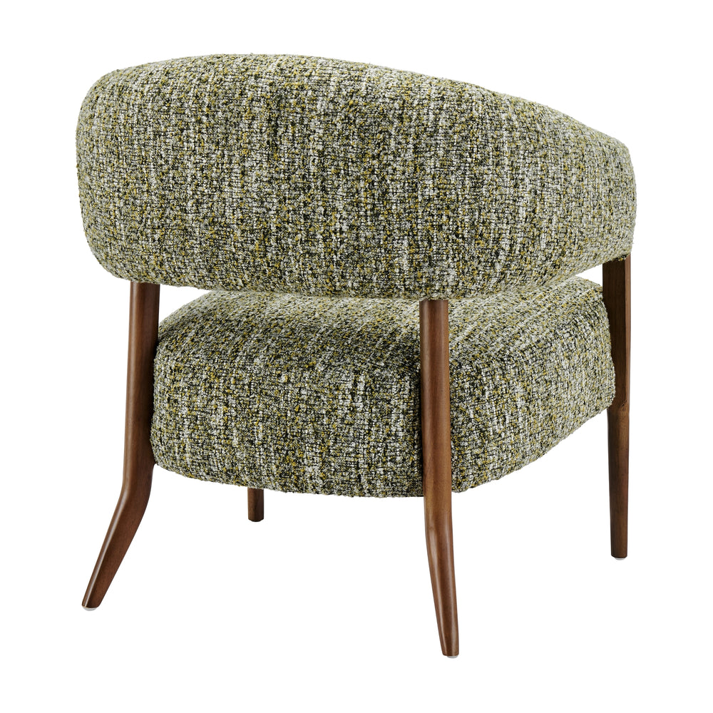 Mayla Boucle Accent Arm Chair - Dappled Mustard Gold - view 7