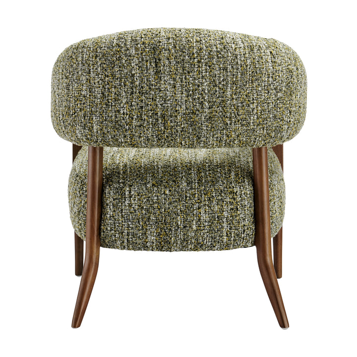 Mayla Boucle Accent Arm Chair - Dappled Mustard Gold - view 6