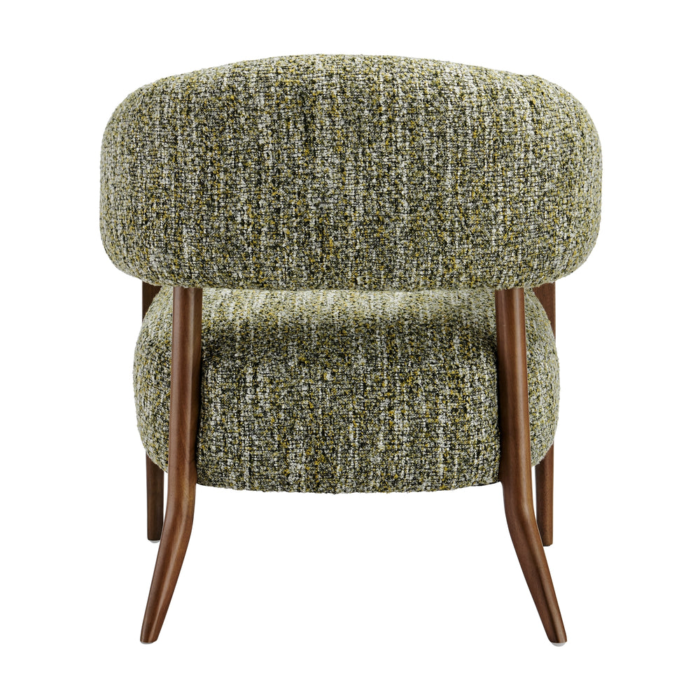 Mayla Boucle Accent Arm Chair - Dappled Mustard Gold - view 6